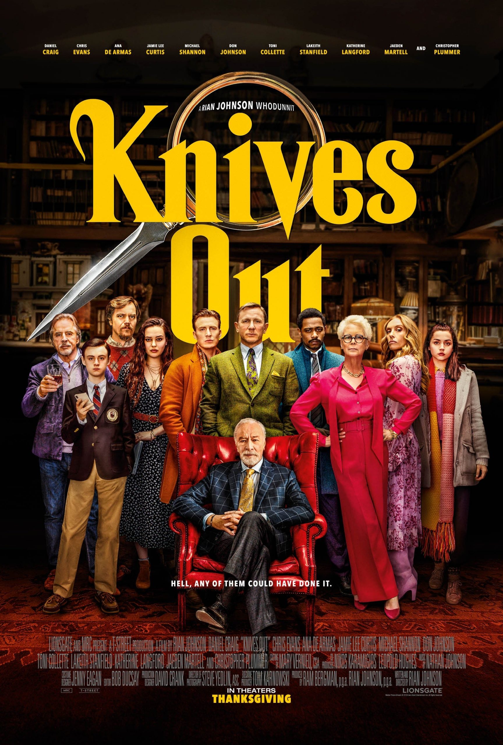 ดูหนังออนไลน์ Knives Out ฆาตกรรมหรรษา ใครฆ่าคุณปู่ ดูหนังออนไลน์